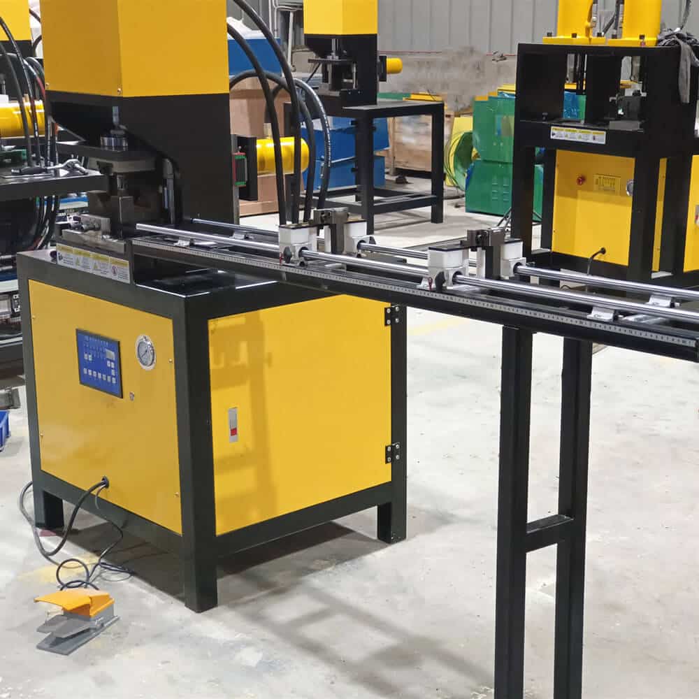 4. Install the positioning stopper rack